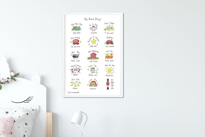 My First Songs Art Print